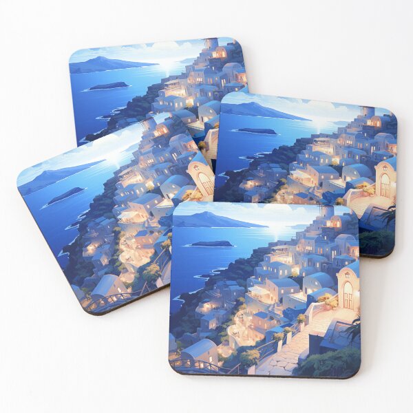 Item preview, Santorini Serenity: Dreams in Greece #8 designed and sold by Anuchartl.