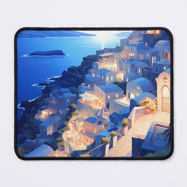 Item preview, Santorini Serenity: Dreams in Greece #8 designed and sold by Anuchartl.