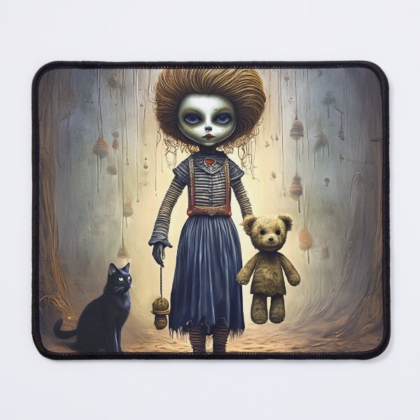 Item preview, Victoria-Doll Spooky Art designed and sold by Blue Horse Photo Magic.