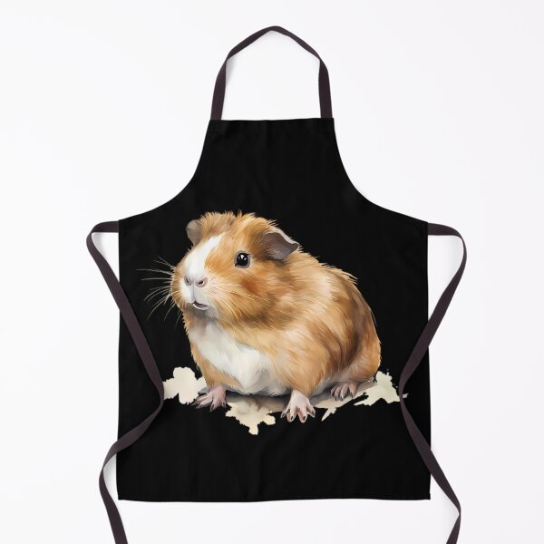 Item preview, "Guinea Pig in Watercolor: Full Body Print" designed and sold by Art-Vortex-fr.