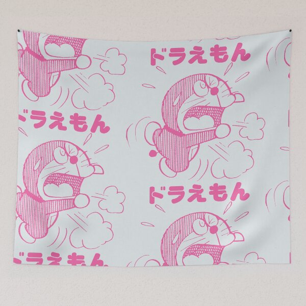 Item preview, The Cyber Cat from the Future - Pink Retro Manga 70's designed and sold by SALENTOmadness.