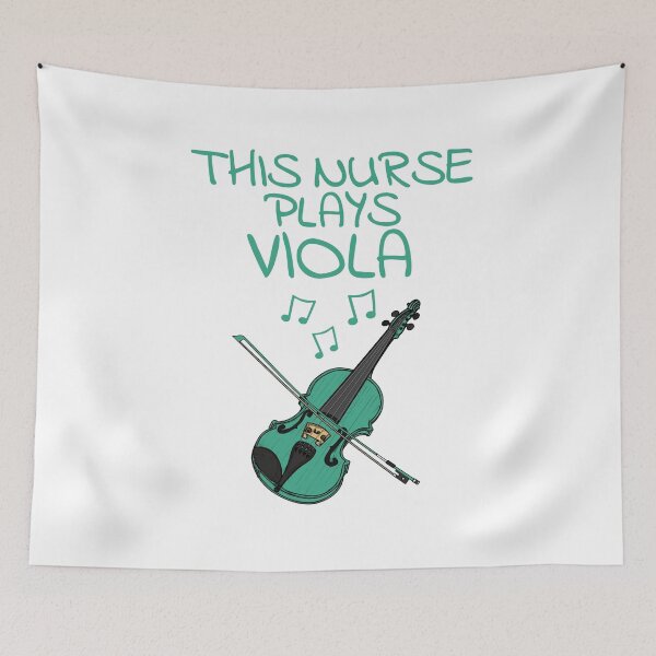 Item preview, This Nurse Plays Viola, Violist String Musician designed and sold by doodlerob.