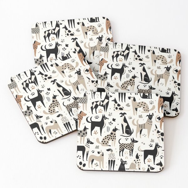 Item preview, Dogs animal pattern designed and sold by Haji  Kamora.