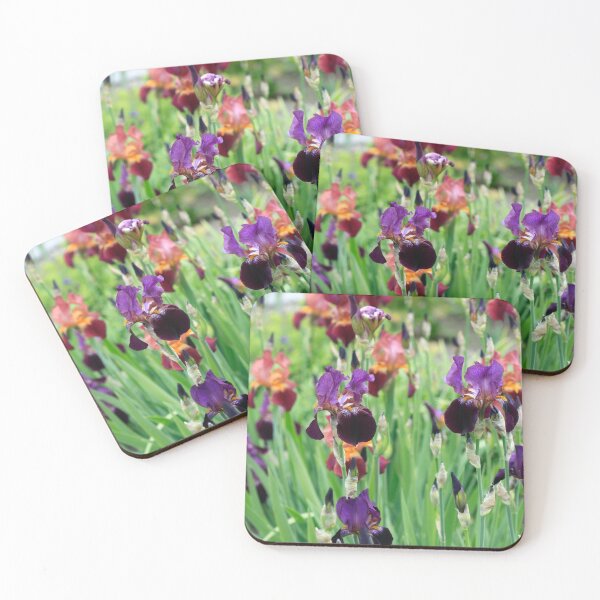 Item preview, Colorful iris in spring garden designed and sold by olena2552.