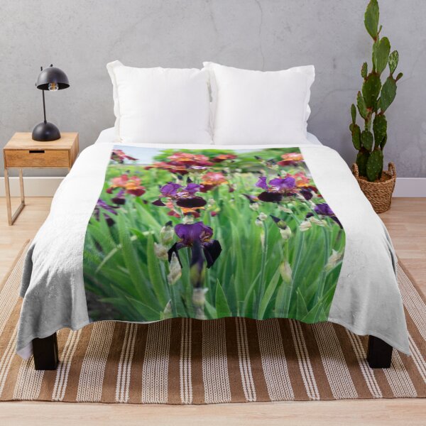 Item preview, Colorful iris in spring garden designed and sold by olena2552.