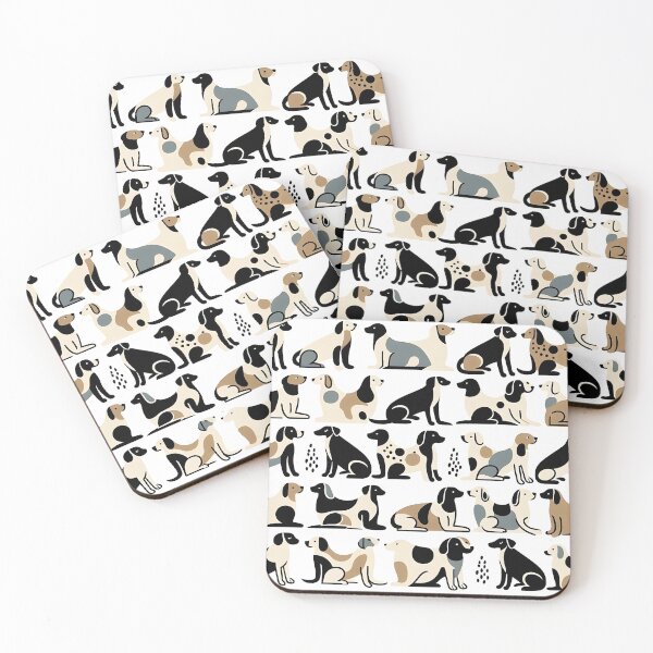 Item preview, Dogs animal pattern designed and sold by Haji Kamora.
