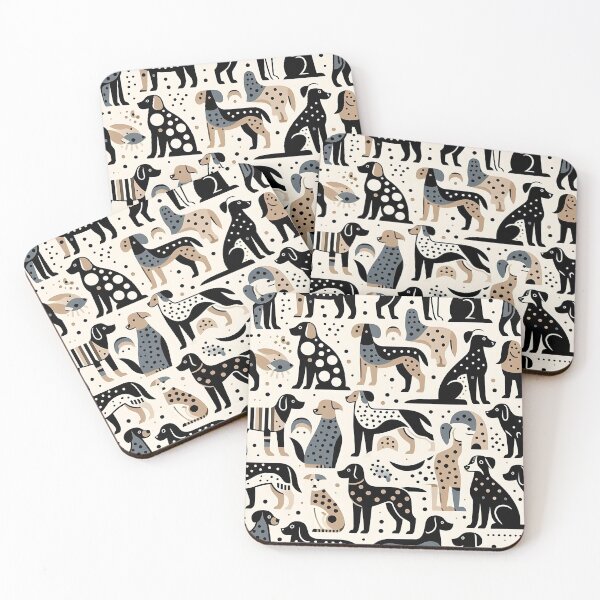 Item preview, Dogs animal pattern designed and sold by Haji  Kamora.