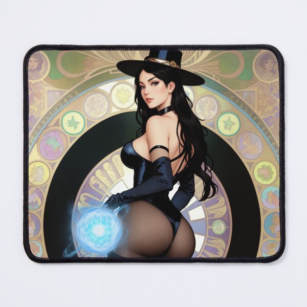 Item preview, Za-Tanna, Daughter of Magic - Cosplay Art Nouveau #10 - Multiverse Collection - Fan AI Art - Pop Art - AI Generated Art designed and sold by skyeworldmedia.