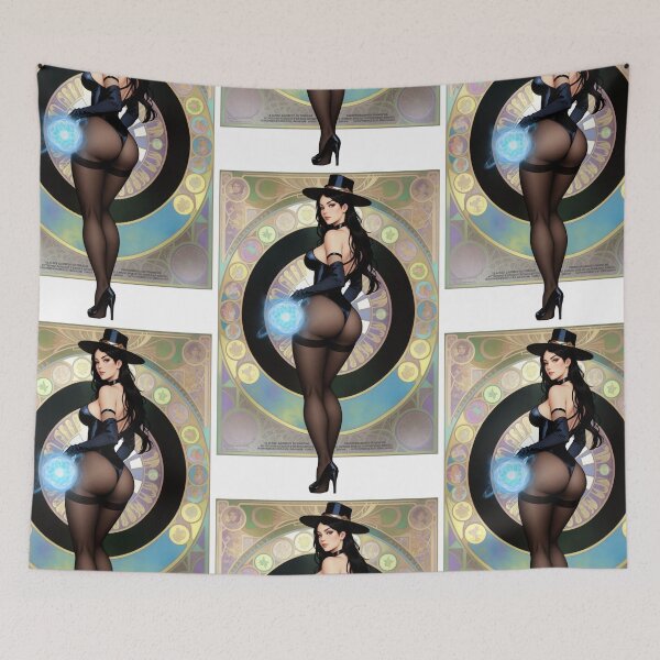 Item preview, Za-Tanna, Daughter of Magic - Cosplay Art Nouveau #10 - Multiverse Collection - Fan AI Art - Pop Art - AI Generated Art designed and sold by skyeworldmedia.