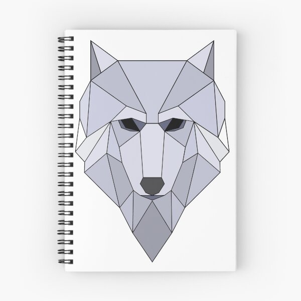Item preview, Triangular wolf illustration  designed and sold by KiraBalan.