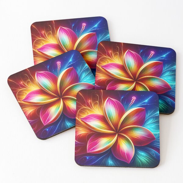 Item preview, Abstract colorful flower designed and sold by Magic-almix.