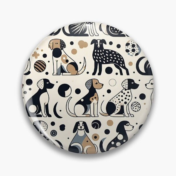 Item preview, Dogs animal pattern designed and sold by Haji  Kamora.