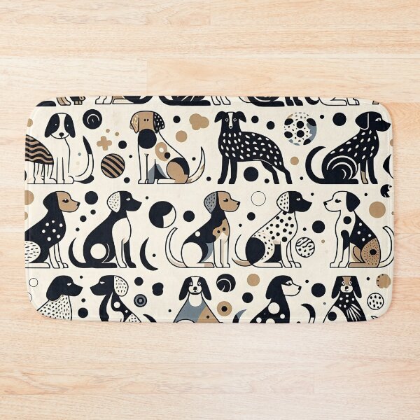 Item preview, Dogs animal pattern designed and sold by Haji  Kamora.