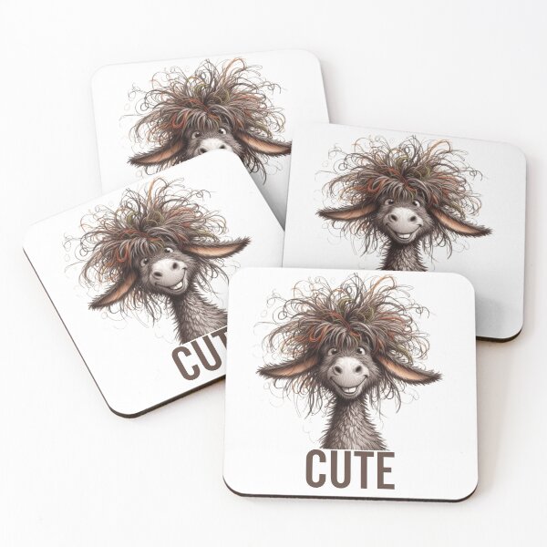 Item preview, Cute Donkey Donkeys - Hee Haw  designed and sold by Manara  -Art.