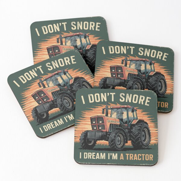 Item preview, I Don't Snore I Dream I'm A Tractor designed and sold by FanaticB.