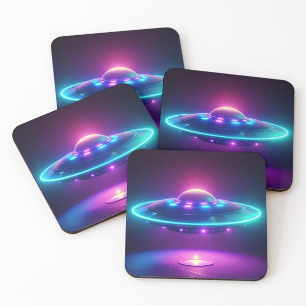 Item preview, ufo-glowing-neon-beautiful designed and sold by pranod2272.