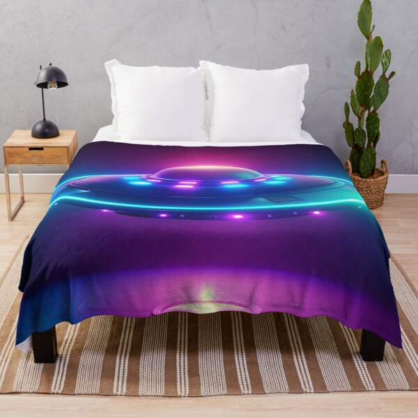 Item preview, ufo-glowing-neon-beautiful designed and sold by pranod2272.