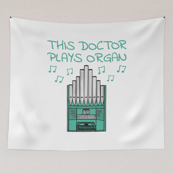 Item preview, This Doctor Plays Organ, Church Organist Musician designed and sold by doodlerob.