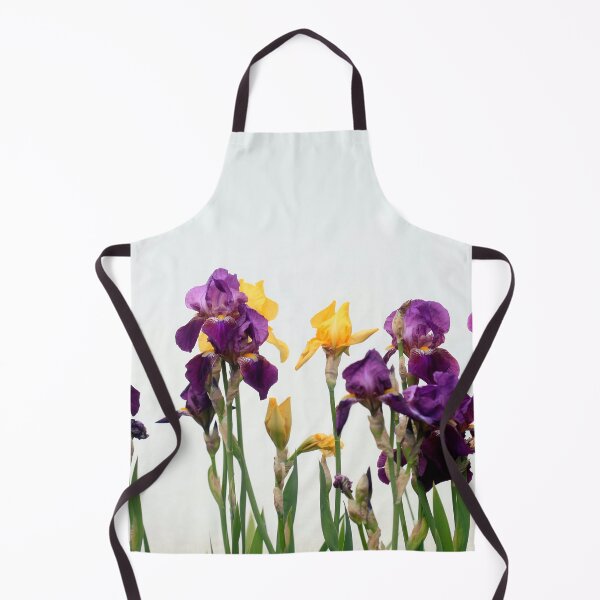 Item preview, Colorful iris on white background designed and sold by olena2552.