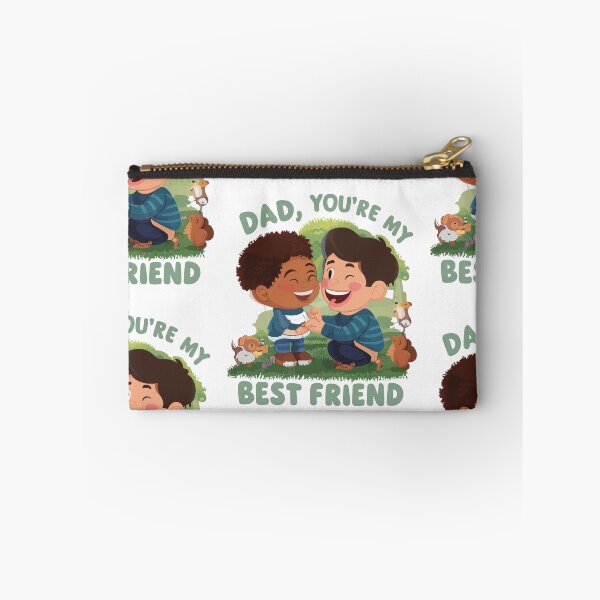 Item preview, Dad, You're My Best Friend - Heartwarming Father's Day Illustration designed and sold by HahaHandlesHub.