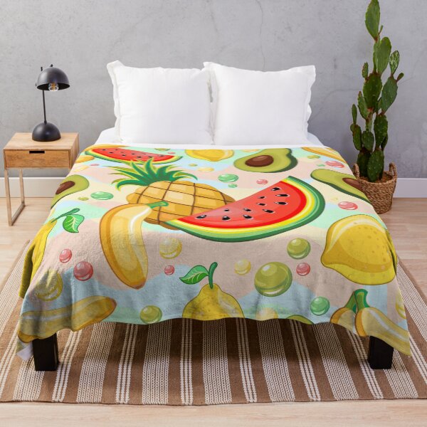 Item preview, Fresh Summer Fruits Pattern designed and sold by BluedarkArt.