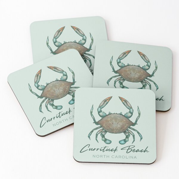 Item preview, Currituck Beach North Carolina SC Blue Crab designed and sold by carolinafound.