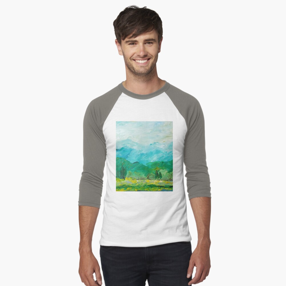 Item preview, Baseball ¾ Sleeve T-Shirt designed and sold by TSteeleArt.