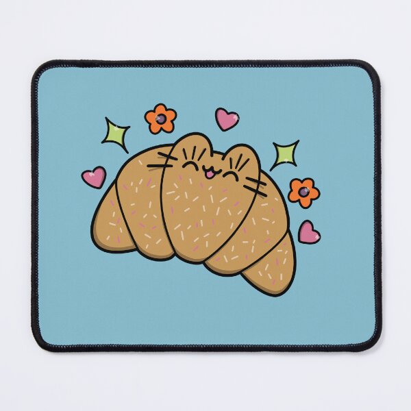 Item preview, Lucky Croissant Kitty designed and sold by Alec Buchan.