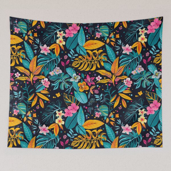 Item preview, Floral Boho Jungle Pattern designed and sold by CleverboyDsgns.