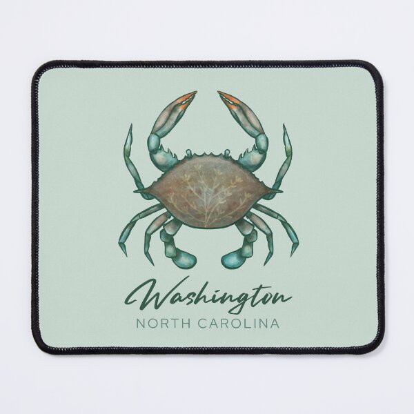 Item preview, Washington North Carolina SC Blue Crab designed and sold by carolinafound.