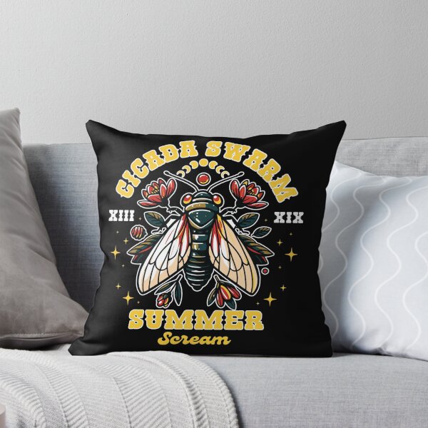 Item preview, Cicada Swarm Summer 2024 Cicada Emergence Season Brood XIX, XIII designed and sold by zenpatterns.
