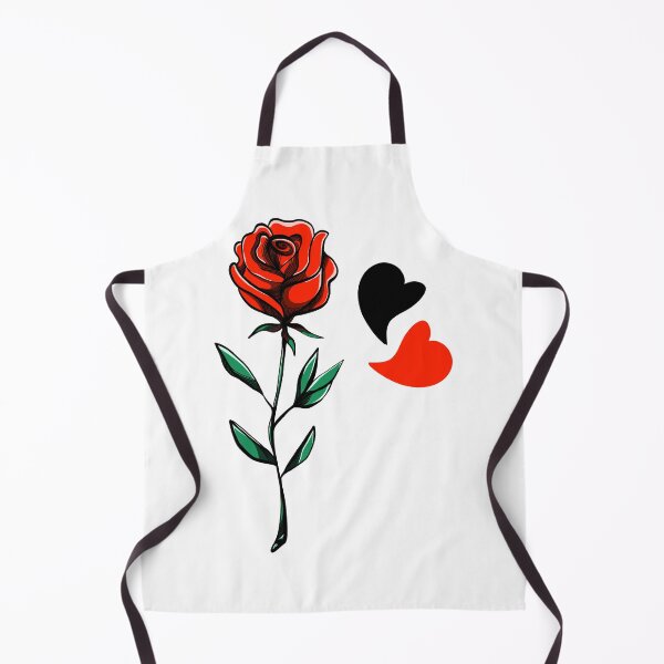 Item preview, Rose and heart love designed and sold by DyuDrawSmith.