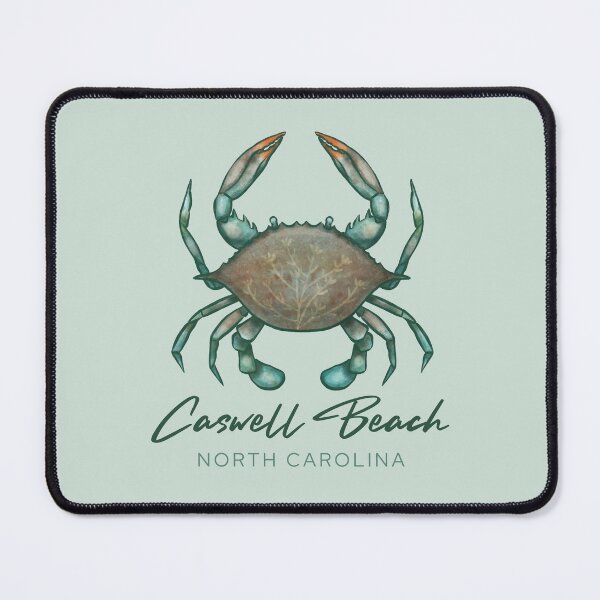 Item preview, Caswell Beach North Carolina SC Blue Crab designed and sold by carolinafound.