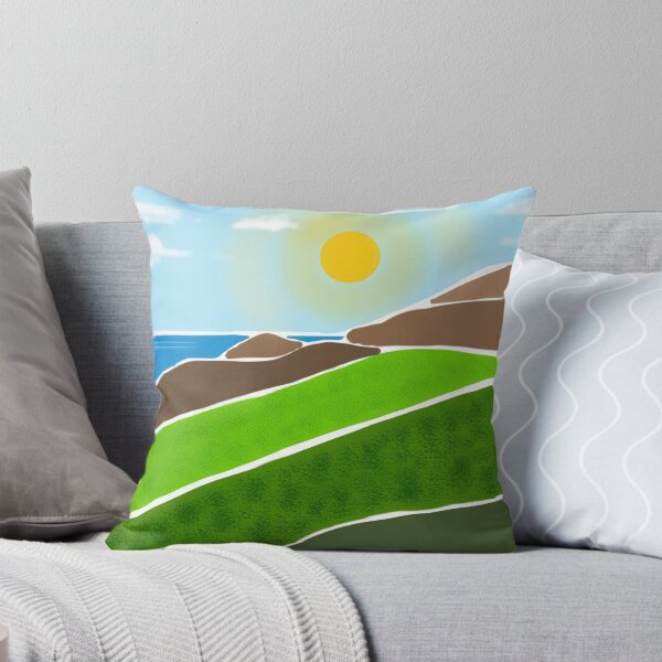 Item preview, Morning Sail (Retro Style Landscape Art) designed and sold by joeycastaneda.