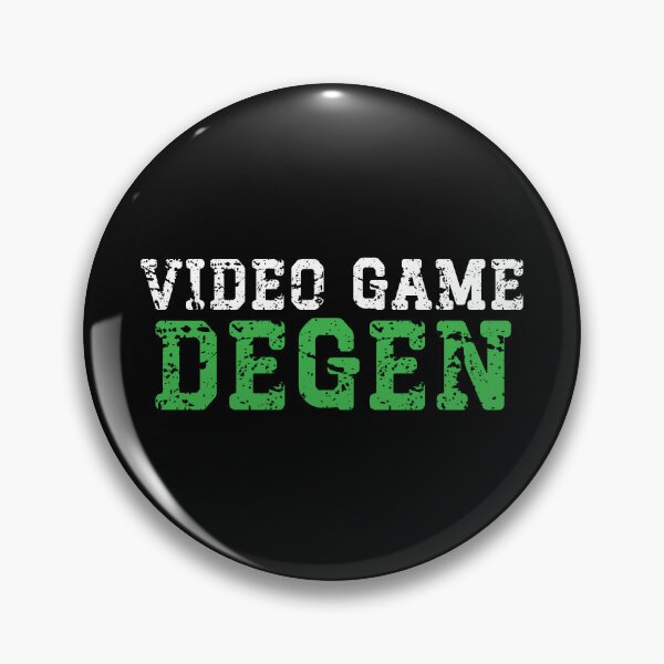 Item preview, Video Game Degen designed and sold by Alt-Art-Digital.