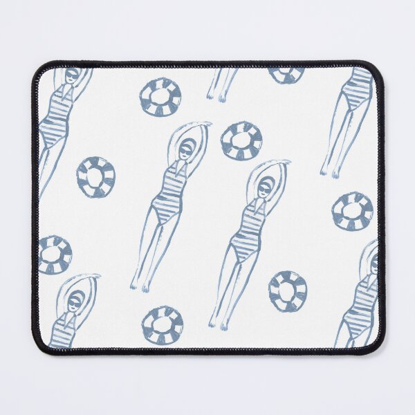 Item preview, Vintage Artistic Synchro Swimmers Abstract Acrylic Art designed and sold by pink-cowboy.