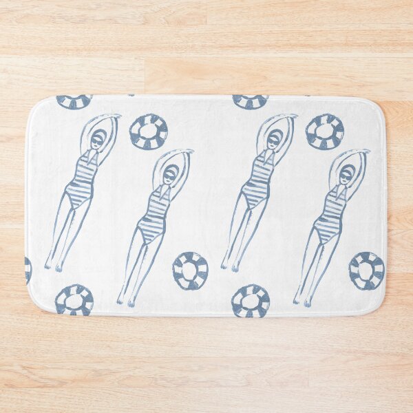 Item preview, Vintage Artistic Synchro Swimmers Abstract Acrylic Art designed and sold by pink-cowboy.