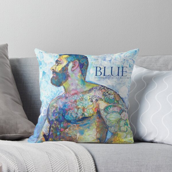 Item preview, Blue Flower Bear by RD Riccoboni designed and sold by RDRiccoboni.