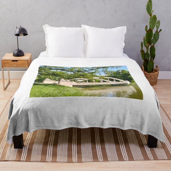 Item preview, Bridge in spring park designed and sold by lusiakotowska.