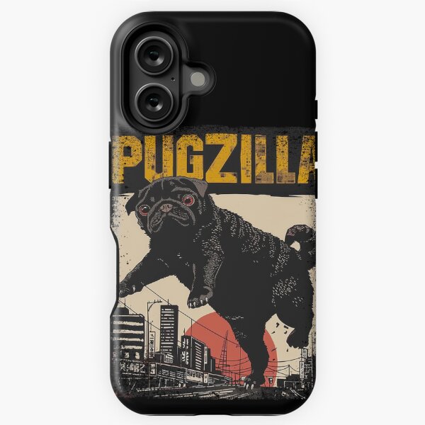 Vista previa del artículo con la obra «PUGZILLA», diseñado y vendido por Gaviani Desing Studio.