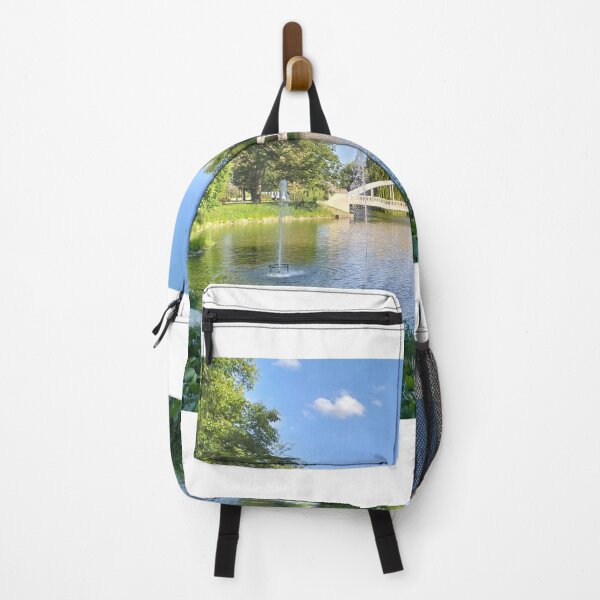 Item preview, Spring scenery in Central Park, Świdnica, Poland designed and sold by lusiakotowska.