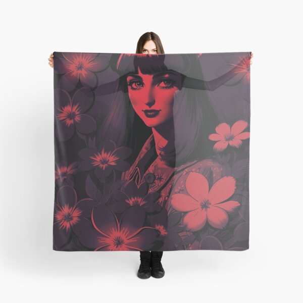 Item preview, Elegant Contrast: Woman Red and Black designed and sold by GrizzlyCollective.