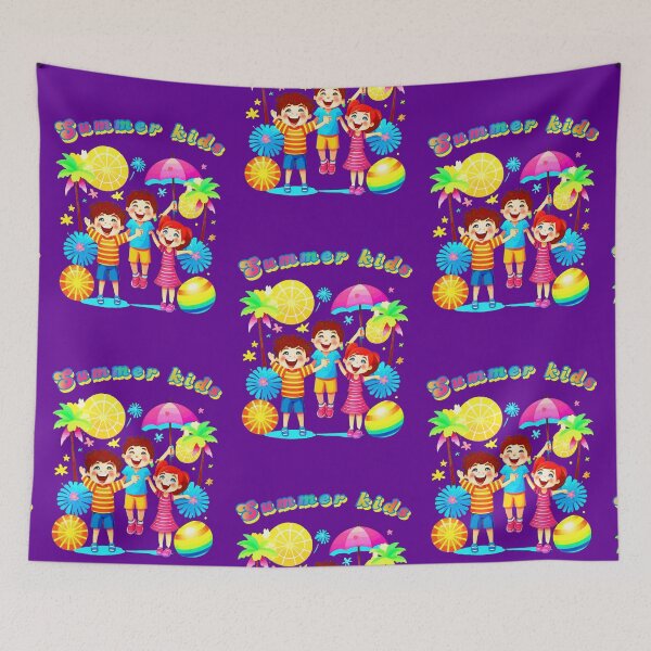 Item preview, Summer Kids Comicstyle colorful summer design not only for children designed and sold by kikidu21.