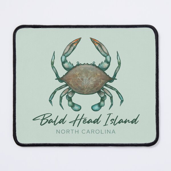 Item preview, Bald Head Island North Carolina SC Blue Crab designed and sold by carolinafound.