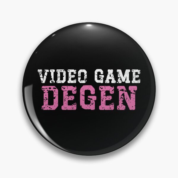 Item preview, Video Game Degen designed and sold by Alt-Art-Digital.
