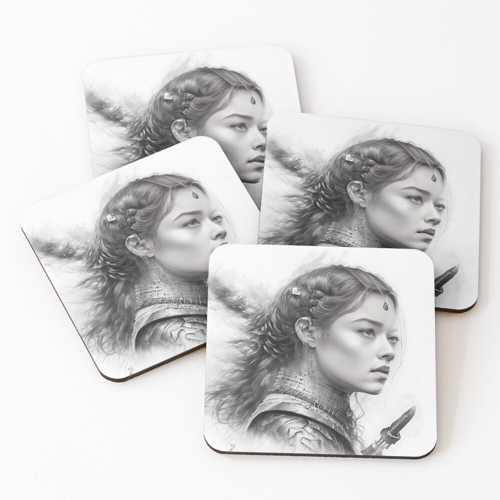Item preview, Coasters (Set of 4) designed and sold by RaffArte.