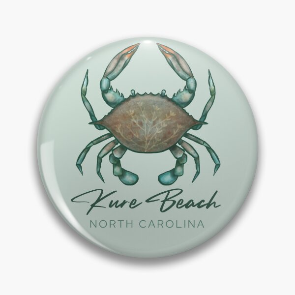 Item preview, Kure Beach North Carolina SC Blue Crab designed and sold by carolinafound.