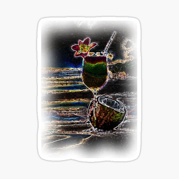 Item preview, Summer and Coconuts designed and sold by Florals4Fitness.
