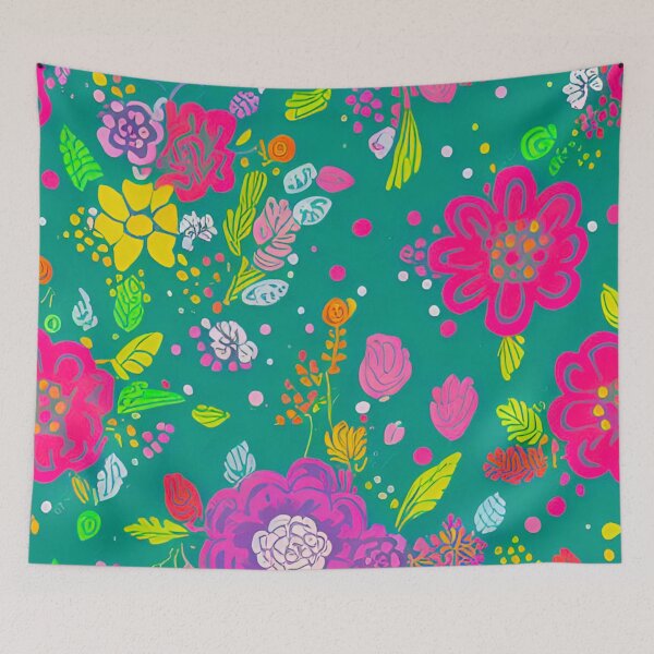 Item preview, Blossom Harmony: Floral Pattern designed and sold by GrizzlyCollective.