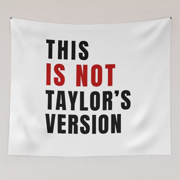 Item preview, This Is Not TV, Swiftie Gift designed and sold by throuplescorner.
